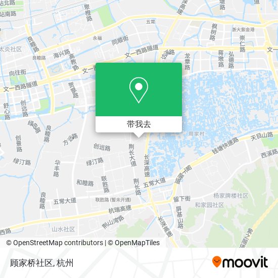 顾家桥社区地图