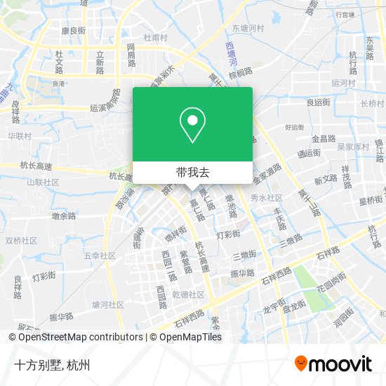 十方别墅地图