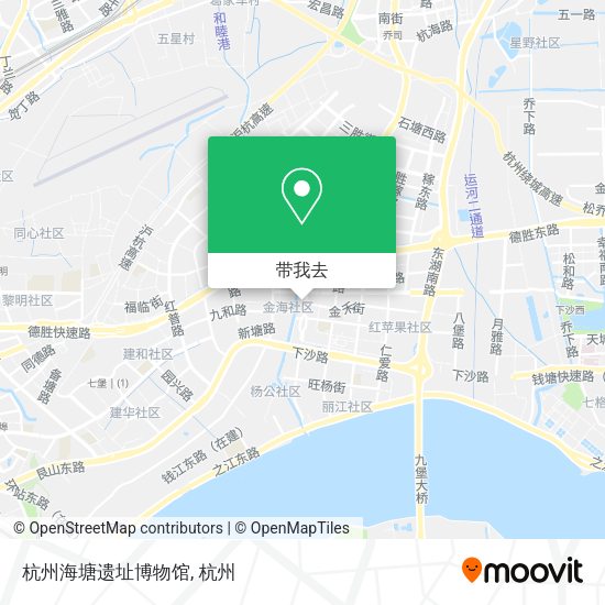 杭州海塘遗址博物馆地图