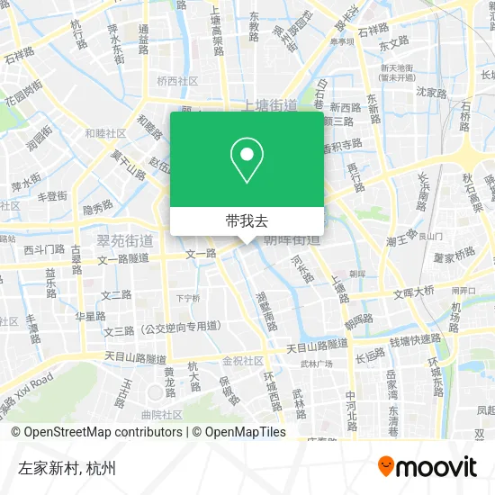 左家新村地图