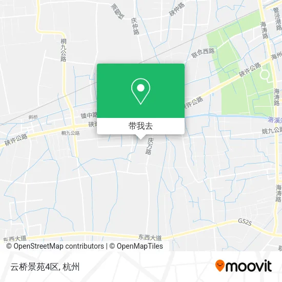 云桥景苑4区地图