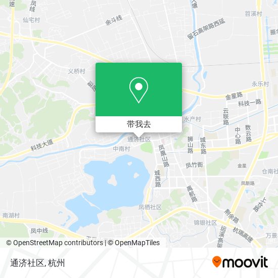 通济社区地图