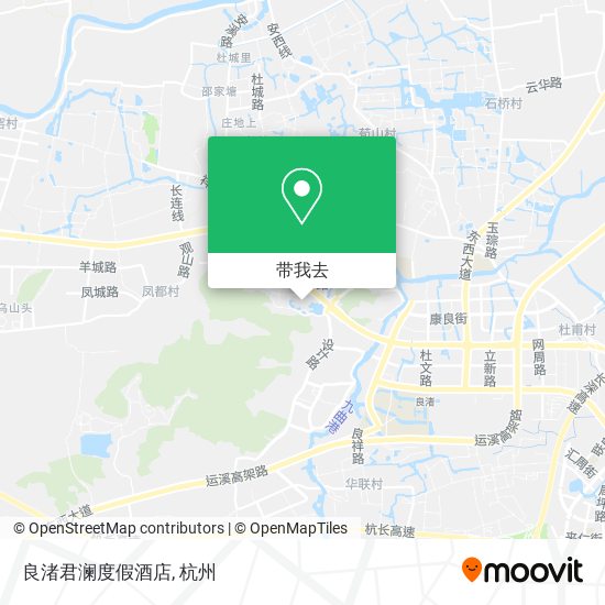 良渚君澜度假酒店地图
