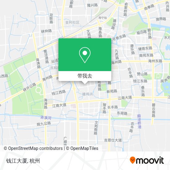钱江大厦地图