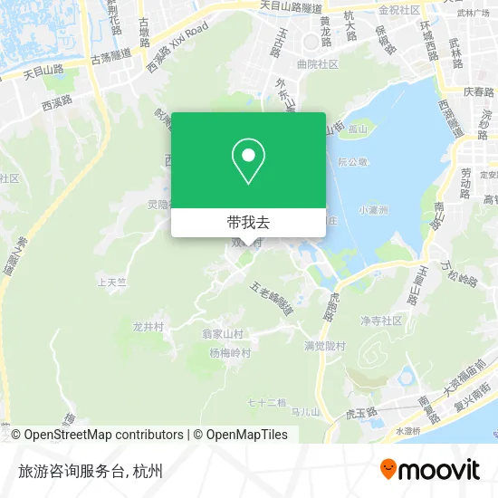旅游咨询服务台地图