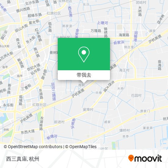 西三真庙地图