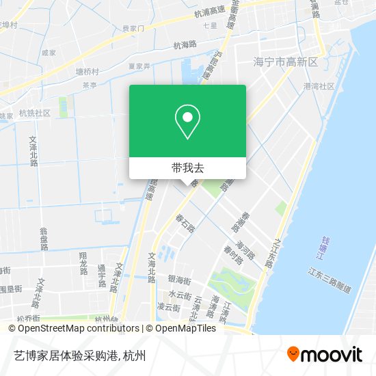 艺博家居体验采购港地图