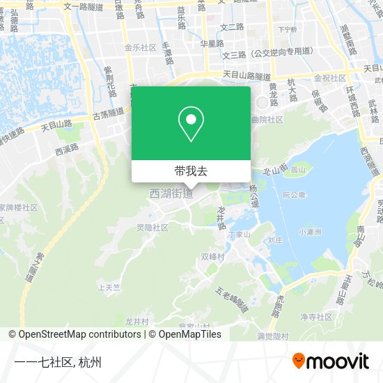 一一七社区地图