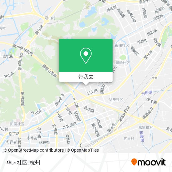 华睦社区地图