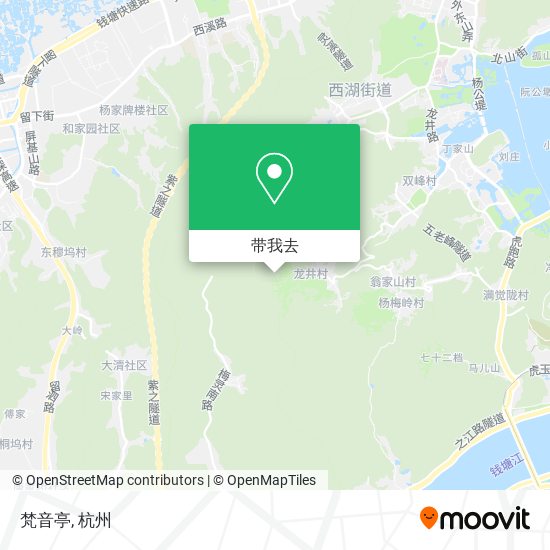 梵音亭地图