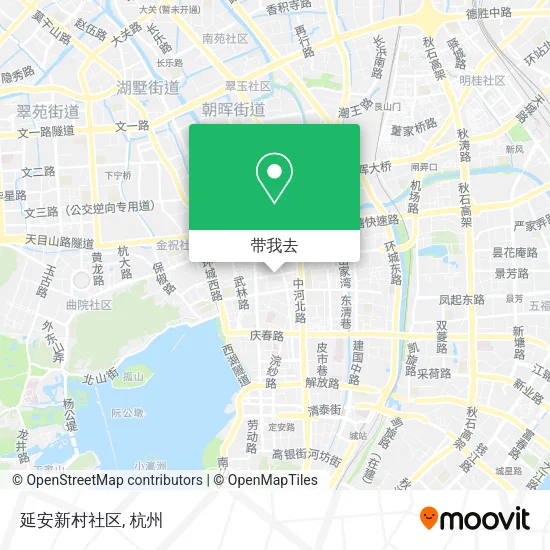 延安新村社区地图