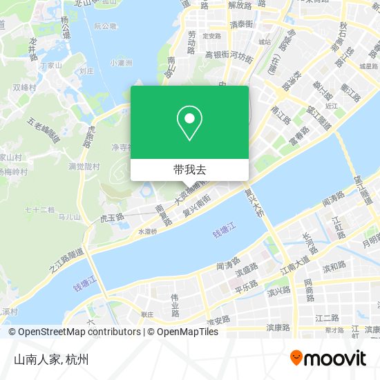 山南人家地图