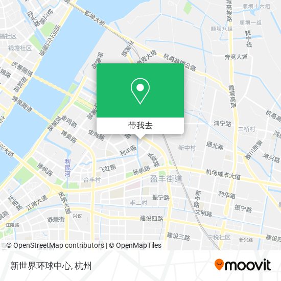 新世界环球中心地图