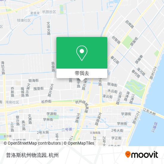 普洛斯杭州物流园地图