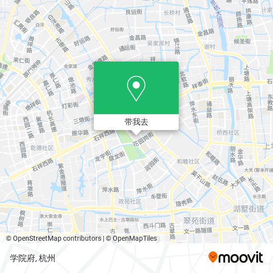 学院府地图