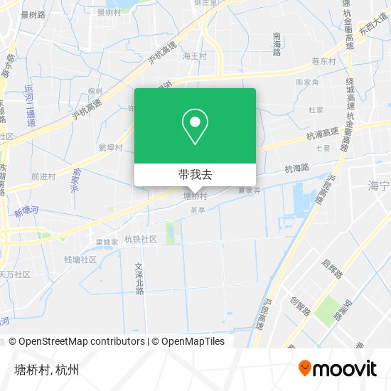 塘桥村地图