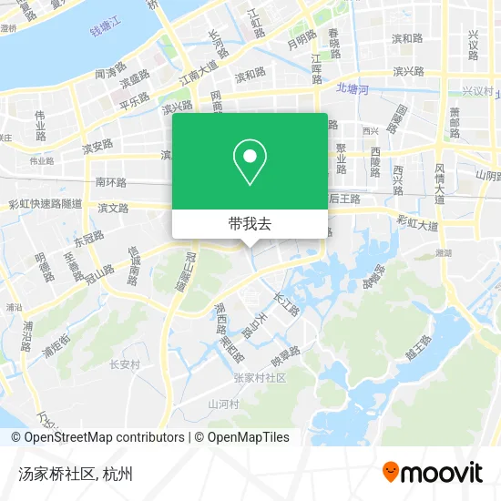 汤家桥社区地图