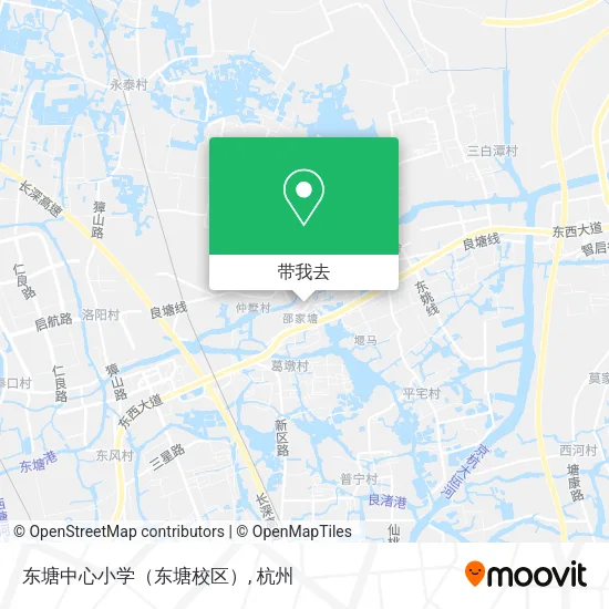 东塘中心小学（东塘校区）地图