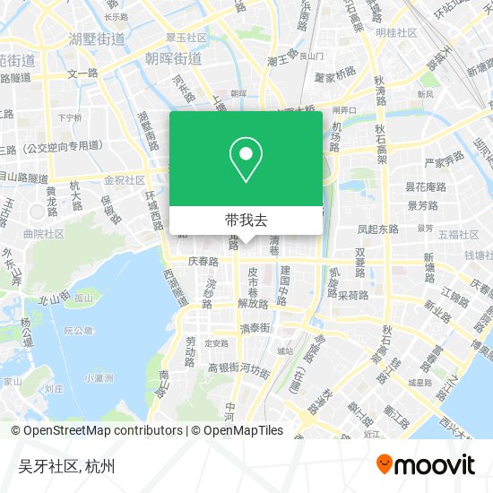 吴牙社区地图