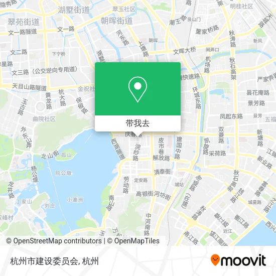 杭州市建设委员会地图