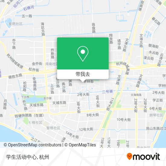 学生活动中心地图