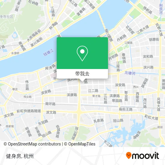 健身房地图
