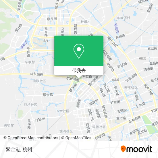紫金港地图