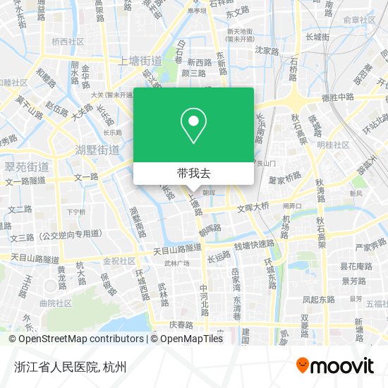 浙江省人民医院地图