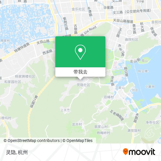 灵隐地图