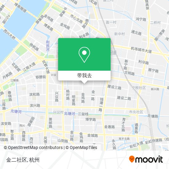 金二社区地图