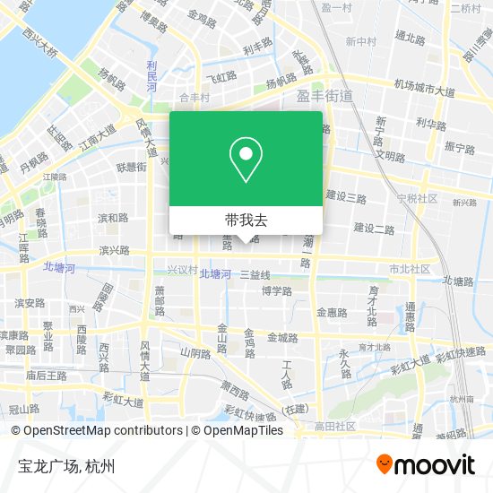 宝龙广场地图