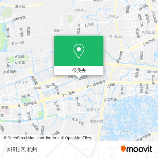 永福社区地图