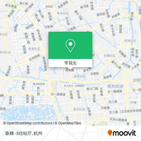 垂梯 -3往站厅地图