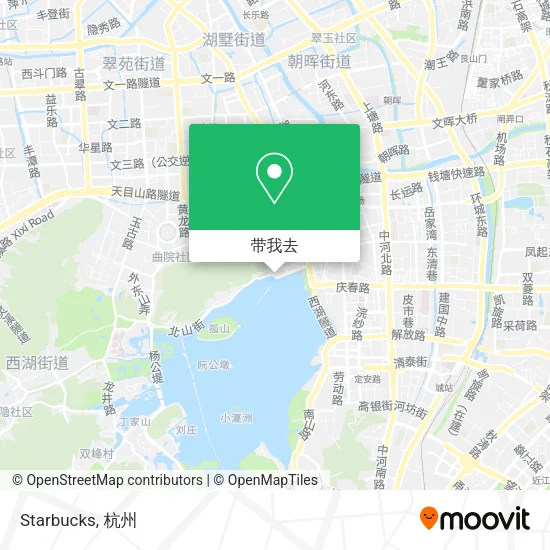 Starbucks地图
