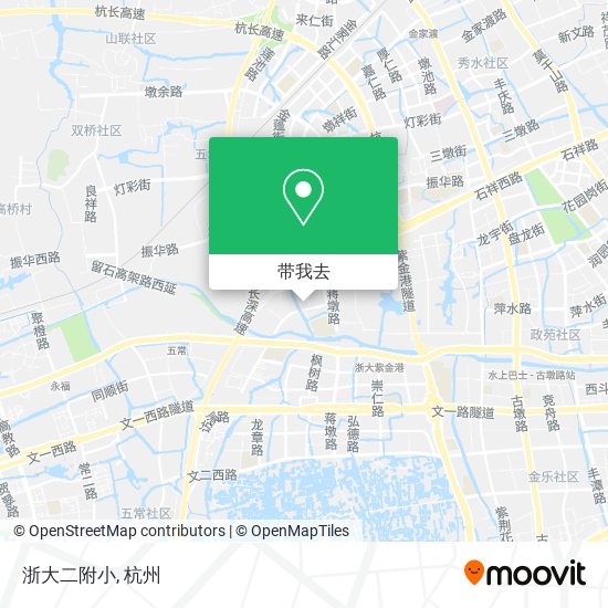 浙大二附小地图