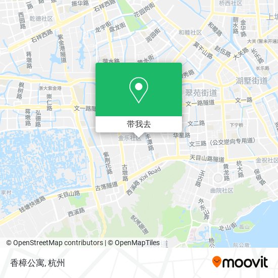 香樟公寓地图