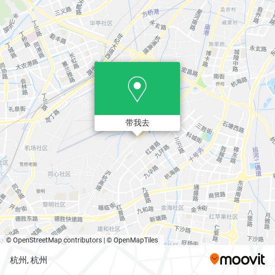 杭州地图