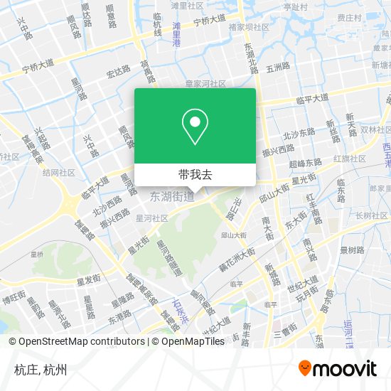 杭庄地图