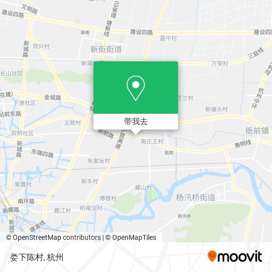 娄下陈村地图