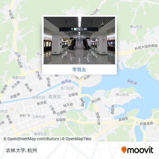农林大学地图