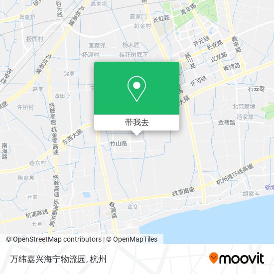 万纬嘉兴海宁物流园地图