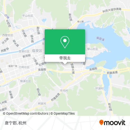 唐宁郡地图