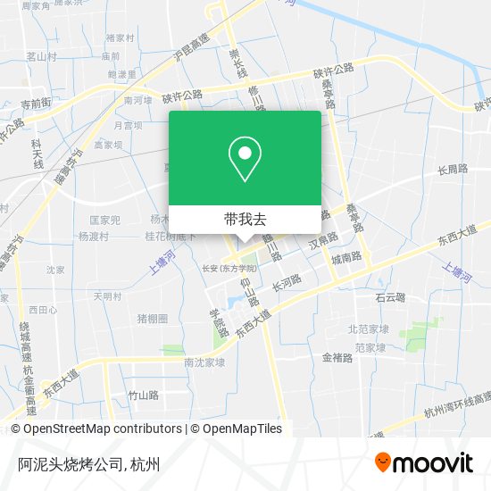 阿泥头烧烤公司地图