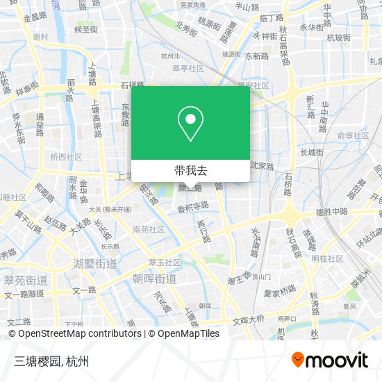 三塘樱园地图