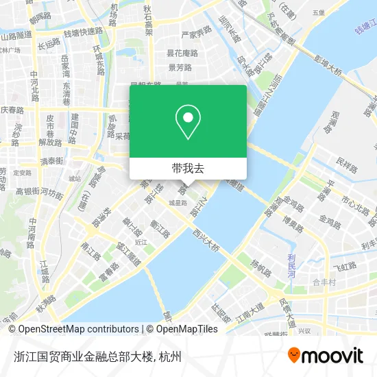 浙江国贸商业金融总部大楼地图