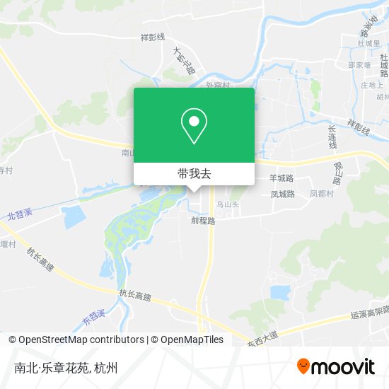 南北·乐章花苑地图