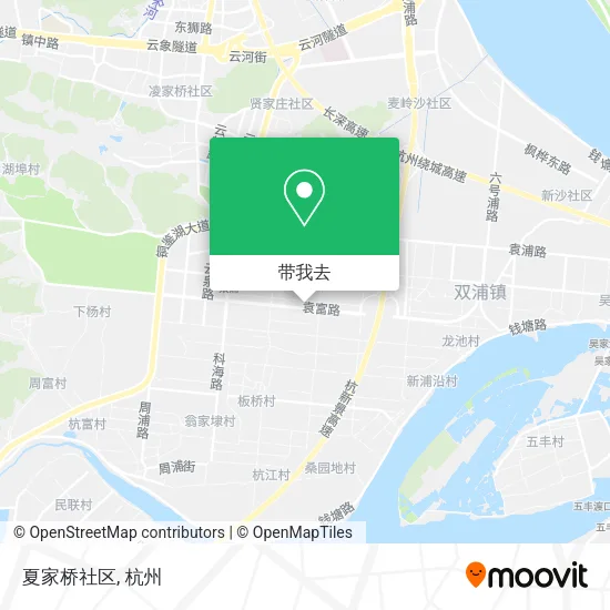 夏家桥社区地图