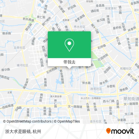 浙大求是眼镜地图