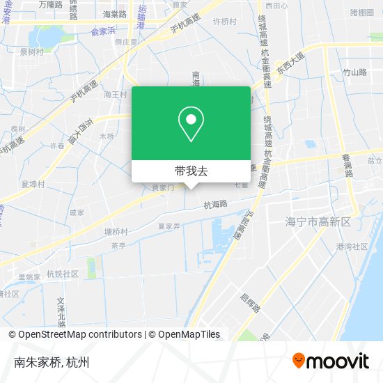 南朱家桥地图