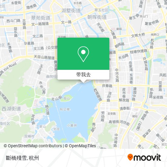 斷橋殘雪地图